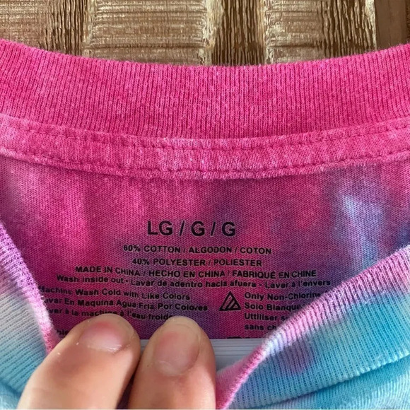 ⭐️3 for $20 Sale‼️ Tie Dye Skittles Tee 🌈 - Picture 2 of 3